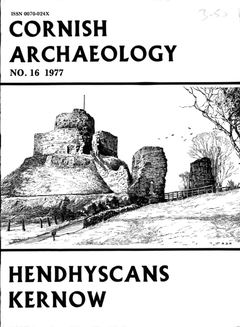 Cover of Cornish Archaeology Volume 16 (1977)