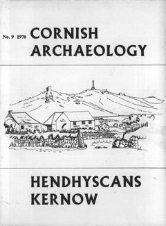 Cover of Cornish Archaeology Volume 9 (1970)